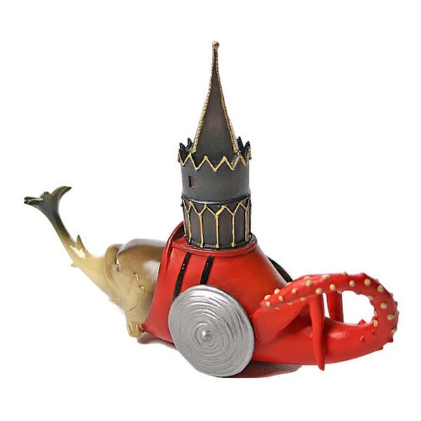 Figurines Bosch Sculpture Fish With Tower From Temptation Reproductions